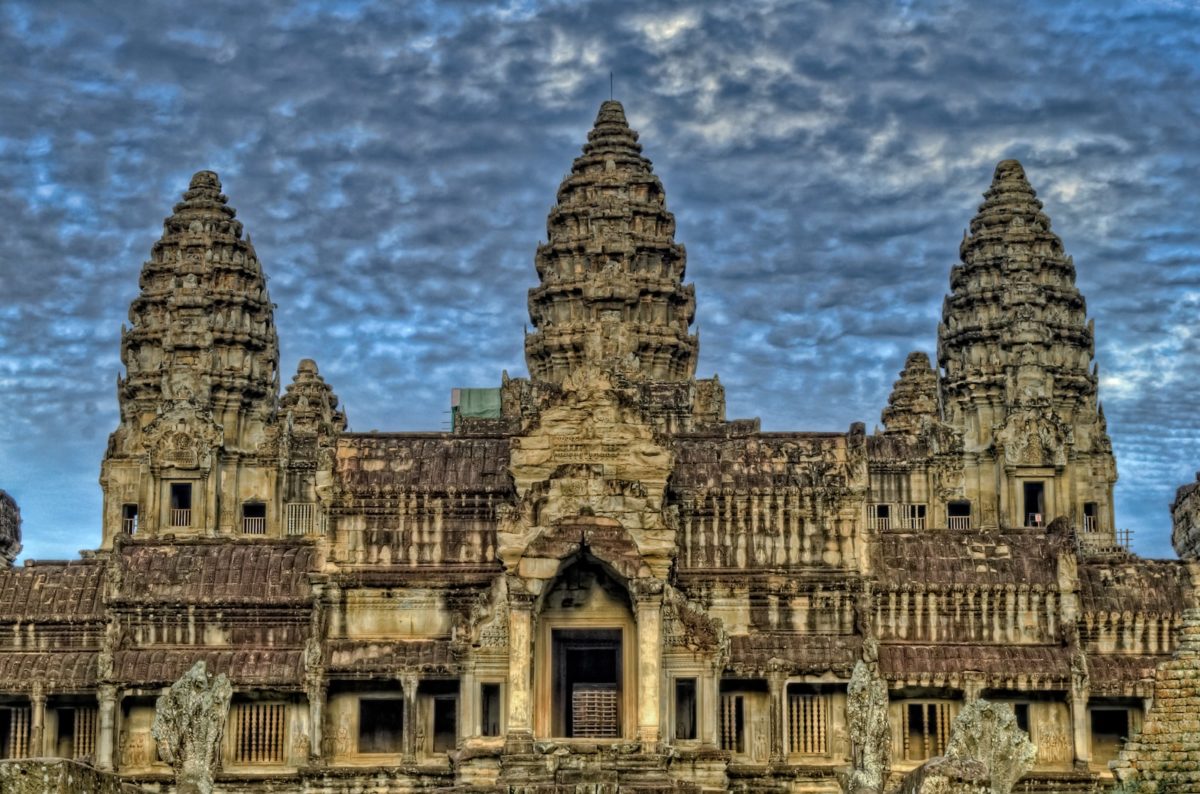 Angkor, listed as a UNESCO World Heritage Site