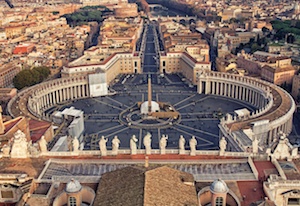 Saint Peter's Square in the Vatican