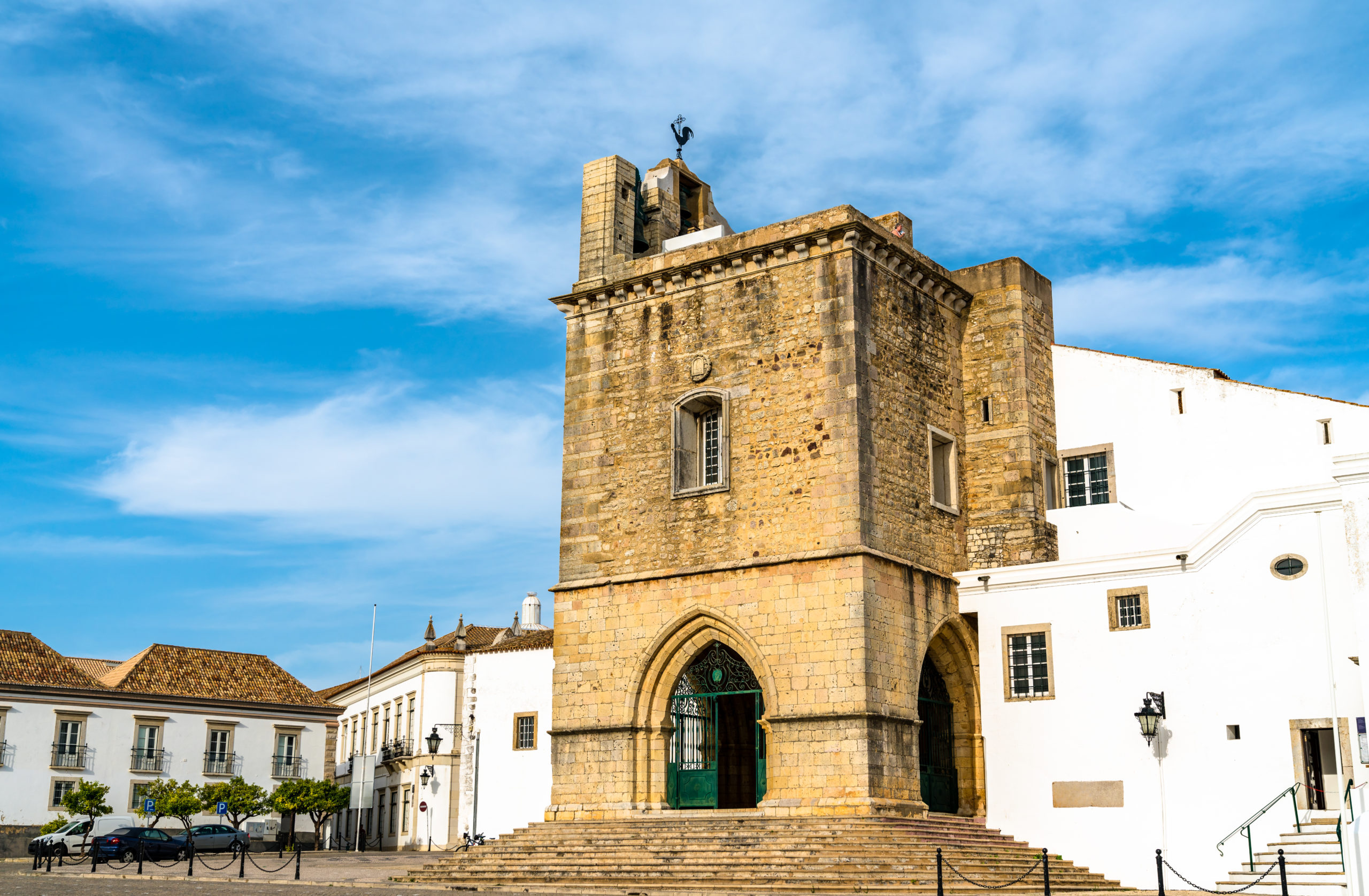 Cathedral of Faro in Algarve, Portugal