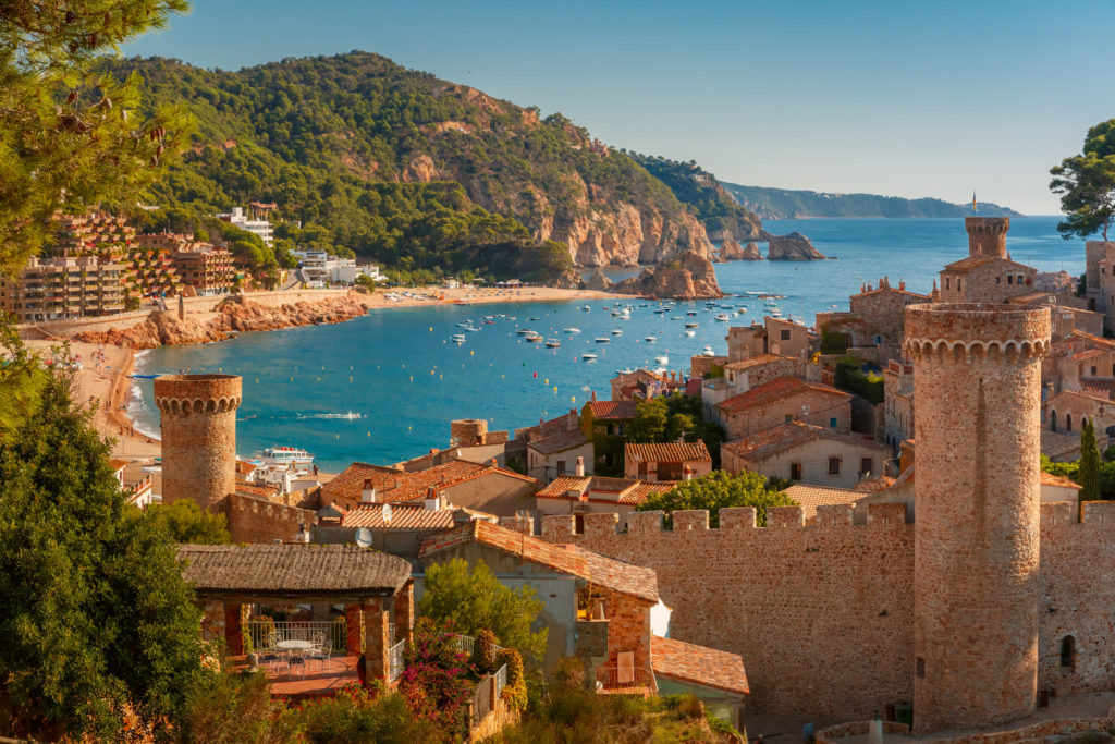 Tossa de Mar Costa Brava, Spain