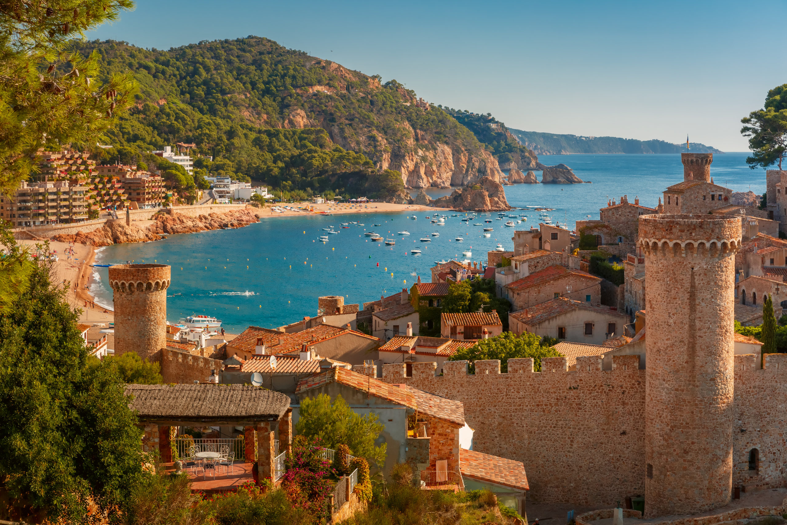 Tossa de Mar Costa Brava, Spain
