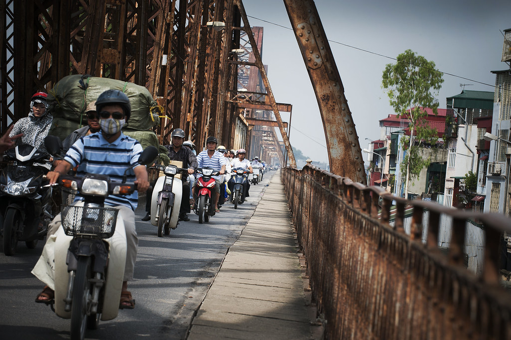 Scooters in Hanoi
