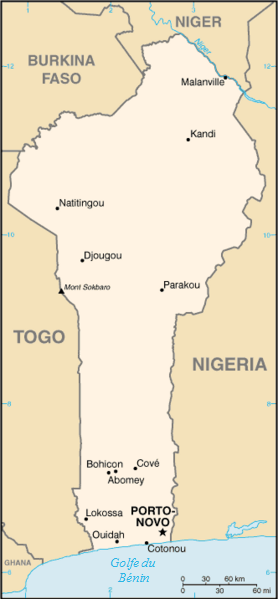 Benin : maps 
