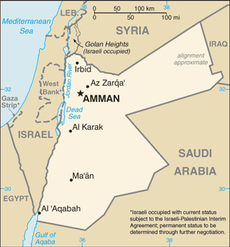 Jordan, weather in Climate and travel budget