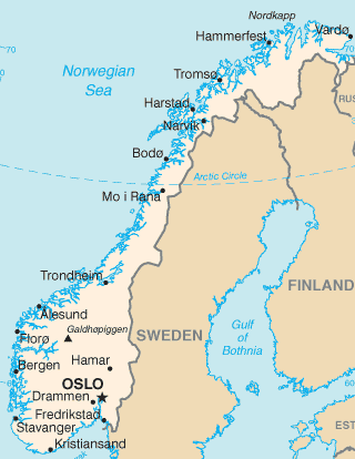 Norvegia : mappa 