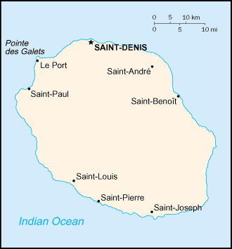 Réunion : maps 