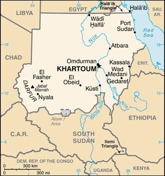 Sudan : maps 