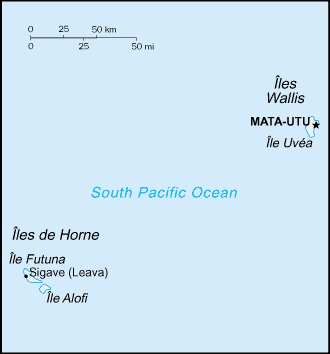 Wallis and futuna : maps 